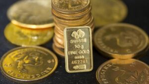 Gold declines 1% with the decline of fears of the trade war and anticipation of American data