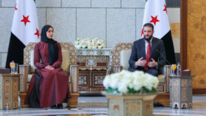 “غيّرنا 49 منزلًا”… الشرع يتحدث عن زواجه رغم الظروف الصعبة (فيديو)